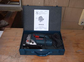 Bosch corded 1590evs 120V 6.4A jig saw. Good used condition. Metal case ... - £114.96 GBP