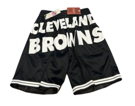 New NWT Cleveland Browns Mitchell &amp; Ness Big Face 3.0 Size Medium Mesh Shorts - £39.52 GBP