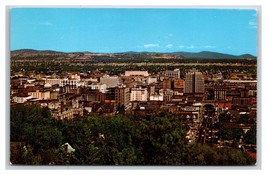 Downtown Skyline Spokane Washington WA UNP Chrome Postcard C21 - $3.91