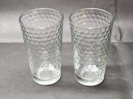 Circleware HONEYCOMB Iced Tea Beverage Glass - 15 Ounce, 5.75&quot; Tall - Pa... - $21.16 CAD