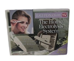 Vtg Total Perfection Home Electrolysis System, Fast Gentle Safe Hair Rem... - $553.13 MXN
