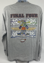 NCAA Final Four Men’s 2006 Indianapolis LS XL Heather Gray Stadium Exclu... - $526.47 MXN