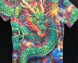 Tour Shirt Green Dragon All Over Print Shirt XXLARGE - £19.61 GBP