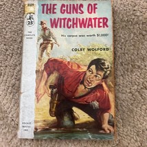 The Guns of Witchwater Colby Wolford Action Western Pockey Book Paperback 1956 - £9.74 GBP