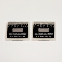 LOT OF 2 Mary Kay Mineral Eye Color Silver Satin 0262 NEW Discontinued F... - $13.20