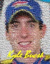 Amazing Kyle Bucsh Nascar Montage Limited Edition - £9.01 GBP