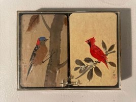 Vintage Hallmark Playing Cards Springtide Bridge Birds - $32.66