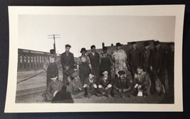 Small Antique or Vintage Photo of Occupational Workers Miners Perhaps Re... - £24.32 GBP