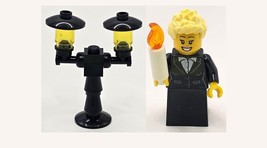NEW Official Lego Holiday Caroler Minifigure &amp; Lamp Post Mini Set - £9.80 GBP