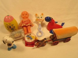 Lot Of Misc Vintage Toys Snoopy Irwin Kewpie Doll Mickey Watch [Z287d] - £12.56 GBP