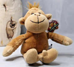 Chelsea Teddy Bear Co. Plush Mascot Monkey 8&quot; Tall Bean Body - £7.56 GBP