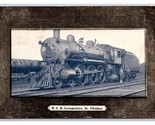 Michigan Centrale Ferrovia Locomotiva S.Thomas Ontario Canada DB Cartoli... - $20.43