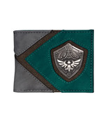 NEW LEGEND OF ZELDA LINK NINTENDO HYRULE FAERIE BIFOLD WALLET MENS BI FOLD  - $400.06 MXN