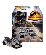 Hot Wheels Jurassic World Dominion Giganotosaurus Character Cars Mint on... - £4.59 GBP