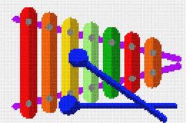 Pepita Needlepoint Canvas: Xylophone, 10&quot; x 7&quot; - £39.96 GBP+