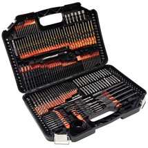 ETERNA Drill Bit Set, 246 PCS Titanium HSS Drill Bit Kit Screwdriver Bit Kit, - £39.40 GBP