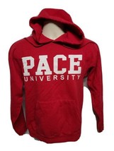 Pace University Adult Small Red Hoodie Sweatshirt - £24.66 GBP