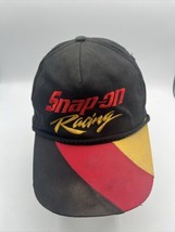 Vintage Snap-on Racing Hat Snapback Snap On Officially Licensed Product Black - £8.16 GBP