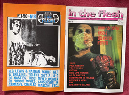 IN THE FLESH The Magazine With Guts No.8 &amp; No.9 UK 1992 VG Condition USA... - £23.28 GBP