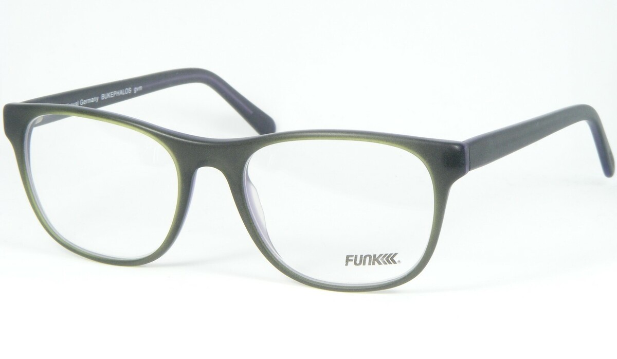 FUNK Royal BUKEPHALOS Gvm Verde Violeta Mate Gafas 54-17-140mm - $135.61