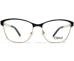 Chloe Eyeglasses Frames CE2122 723 Black Gold Cat Eye Full Rim 53-15-135 - £58.48 GBP