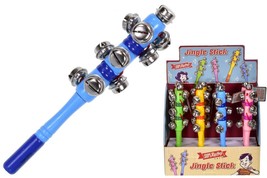 Groovy Tunes Wooden Handel Jingle Stick Bells Shaker Rattle For Gifts Kids(4PCS) - £13.82 GBP