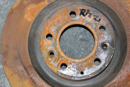 2007-2009 NISSAN 350Z FRONT DISC BRAKE ROTORS PAIR  R1221 image 3