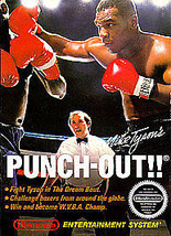 Mike Tyson&#39;s Punch Out (white bullets) w/Manual NES Nintendo - £85.26 GBP