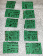 THE OHIO PLAYERS 10 CONCERT 1975 TICKET STUBS MICHIGAN PALACE THEATER DE... - $17.98