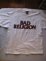 Bad Religion T-Shirt Warning No Stage Diving Shallow Water T Shirt Tshirt Vintag - £176.19 GBP