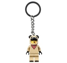 LEGO French Bull Dog Guy Key  - $15.99