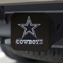 Dallas Cowboys Hitch Cover Chrome Emblem on Black - Special Order - $1,071.61 MXN