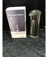 Stainless Steel Automatic Soap Dispenser Touchless Smart Infrared Motion... - $148.07 MXN