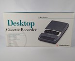 Radio Shack Portable Desktop Cassette Tape Recorder, Model CTR-111 - £13.62 GBP
