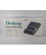 Radio Shack Portable Desktop Cassette Tape Recorder, Model CTR-111 - £13.42 GBP