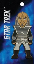 Star Trek Next Generation Klingon Warrior Standing Figure Metal Enamel Pin NEW - £7.72 GBP