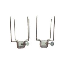 Farberware Open Hearth Grill Rotisserie Spit Rod Forks 455-A 441/450/454... - $16.95