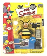 Playmates, The Simpsons Series 5 BUMBLEBEE MAN World of Springfield ~ 20... - £13.20 GBP