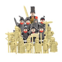 16pcs the Qin Dynasty Soldiers Qin Shi Huang the Terracotta Warriors Minifigures - £23.88 GBP