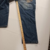 Nine West RN#89828 Women's Blue Cotton Blend Denim Cropped Jeans Size 10 (32×25) image 8