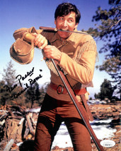 Fess Parker signed Vintage Color 8x10 Photo Daniel Boone- JSA Hologram #... - $108.95