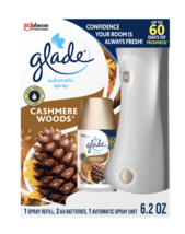 Glade Automatic Air Freshener Dispenser Spray, Cashmere Woods, 6.2 Oz Refill - £15.10 GBP