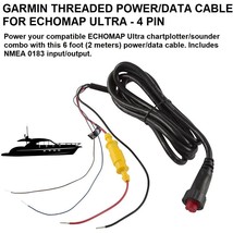 Garmin Threaded POWER/DATA Cable For Echomap Ultra - 4 Pin - 6 Foot (2 Meters) - £23.18 GBP
