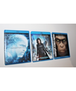 Lot of 3  Blu-Ray Discs, Rise of the Planet of the Apes, Underworld, P - £11.20 GBP