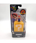 Super Mario Bros. Movie Jakks 1&quot; Figure Illumination 2023 Luigi NEW SEALED - £11.80 GBP