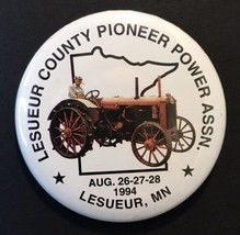Le Sueur County Pioneer Power Association 1994 Button Pin Le Sueur, MN 2... - £11.06 GBP