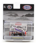 M2 Machines Mini Figs 1971 Dodge Challenger Funny Car 1971 NHRA Nats 1/6... - $33.26 CAD