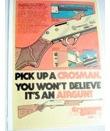   1978 Crosman Air Guns Color Ad - £6.29 GBP