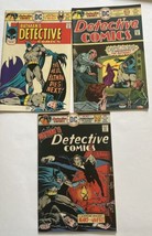 DC Detective Comics Batman #458 453 455 Lot 1976 Comic Book Grade F/VF 7.0 - $23.36
