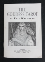 1998 The Goddess Tarot Card by Kris Waldherr Guide Book Only - $3.44